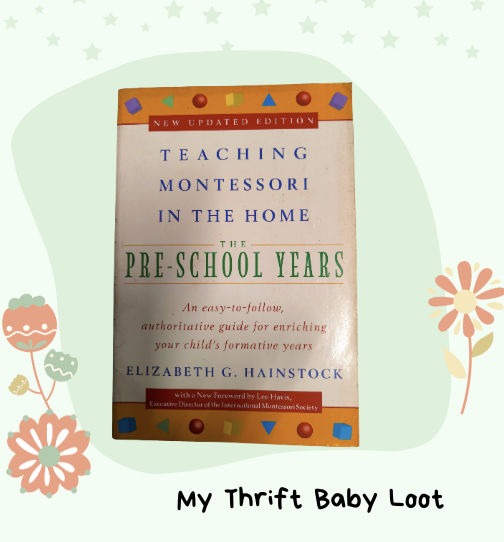 Preloved book - Teaching montessori in the home